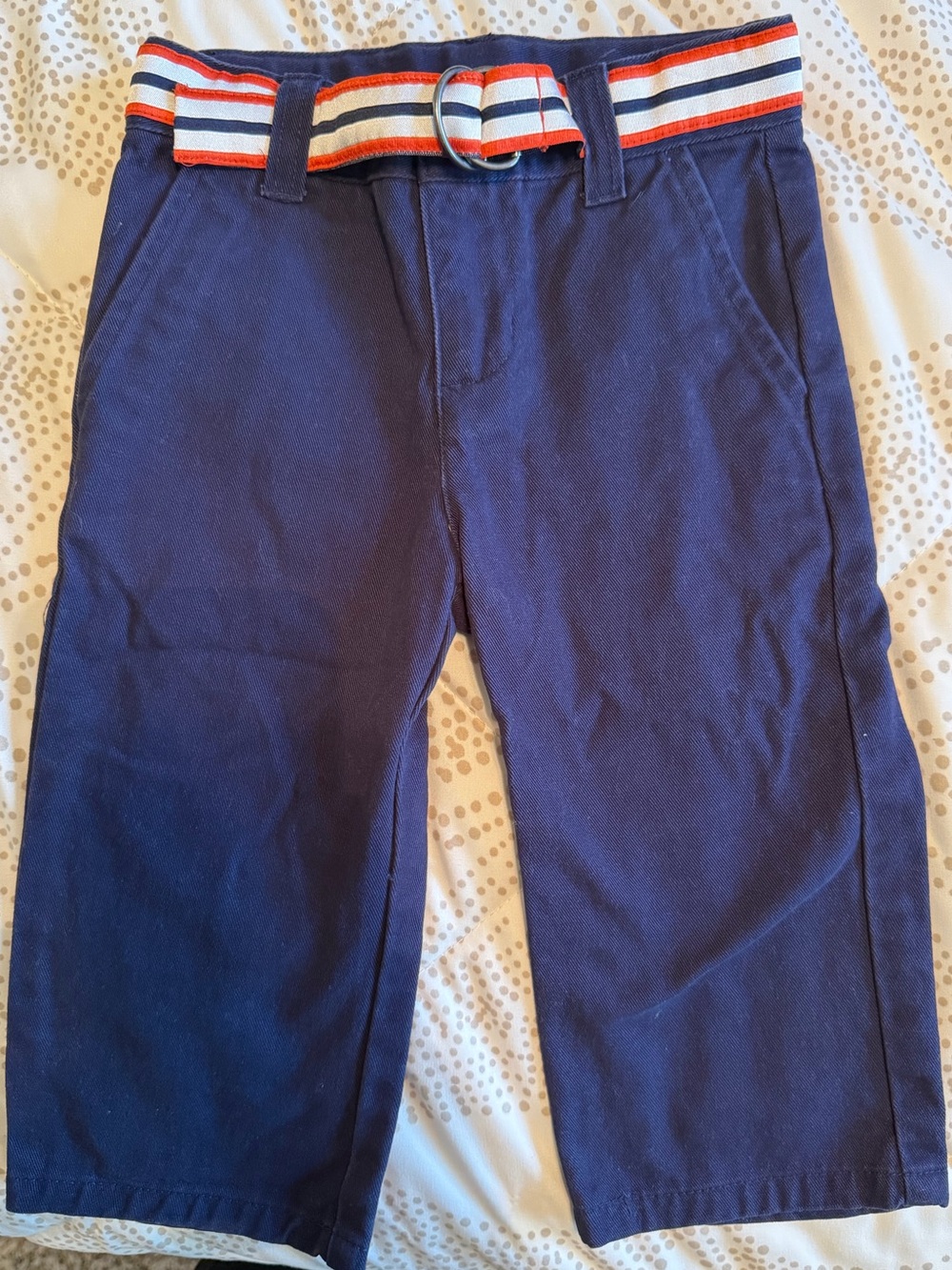 Janie and Jack baby/toddler dress pants Striped Belt